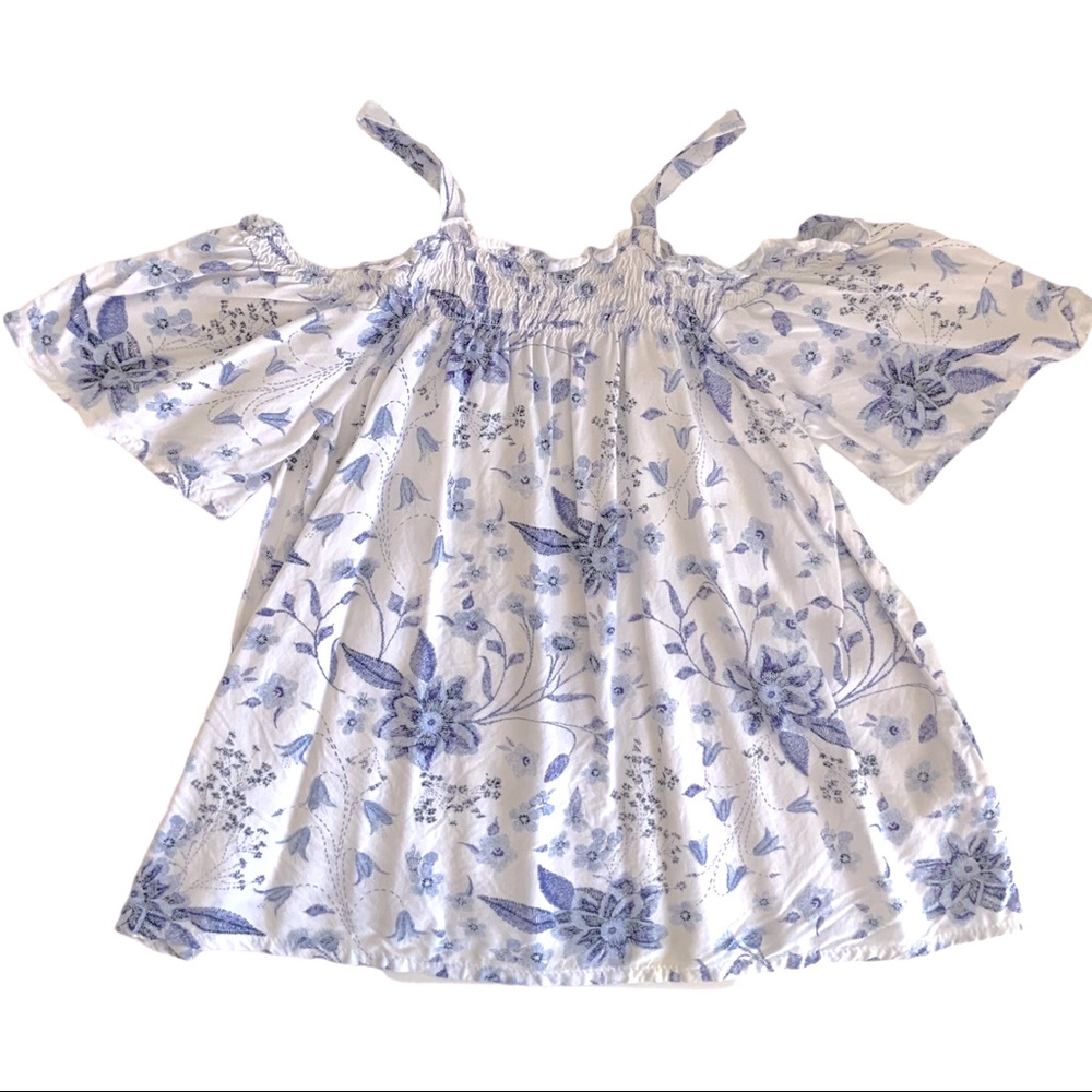 Floral Cold Shoulder Top From Old Navy